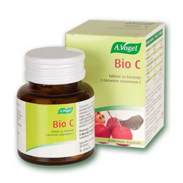 Bio C, vitamin C, A.Vogel, 40 žvečljivih tablet