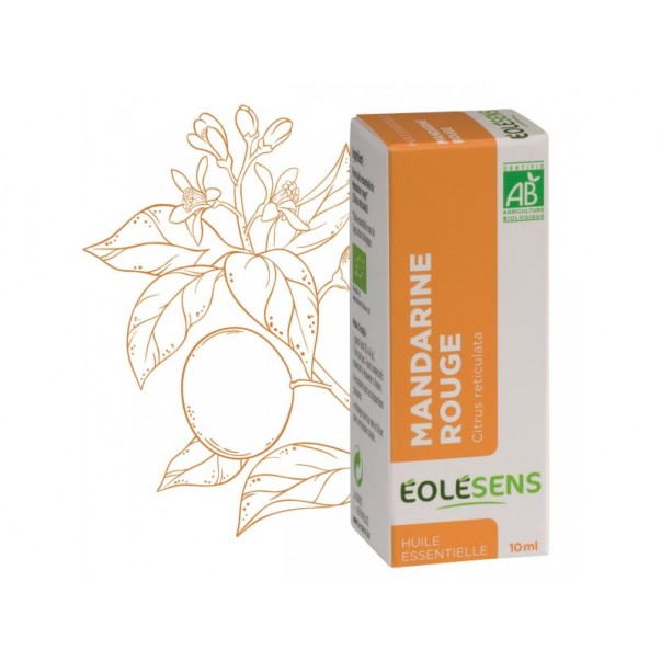 Eterično olje mandarine, ekološko, Eolesens, 10ml