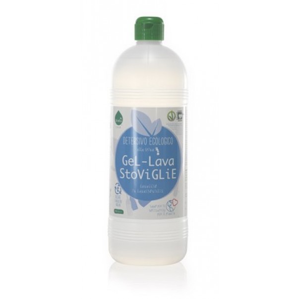 Gel za pomivalni stroj – pomaranča, ekološki, Biolu, 1L