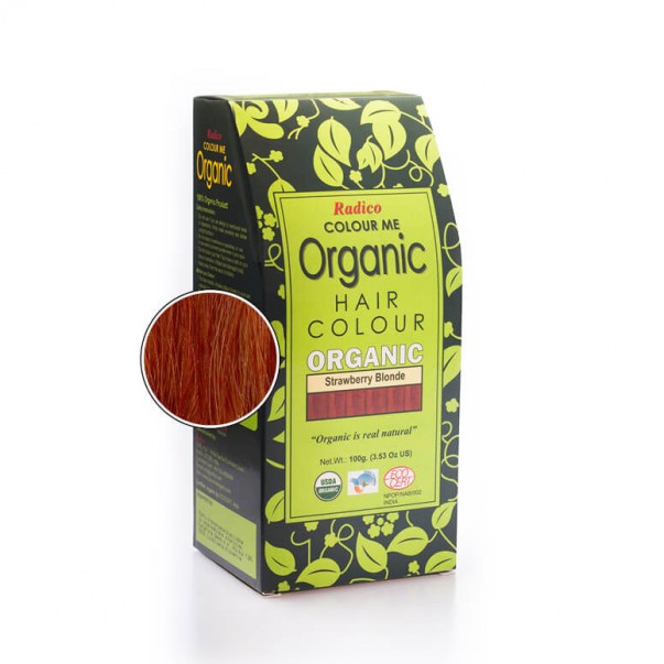 Jagodno blond, naravna barva za lase, ekološka, Radico, 100g