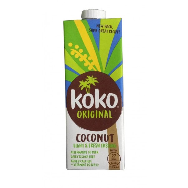 Kokosov napitek (mleko) Original, Koko Dairy Free, 1l