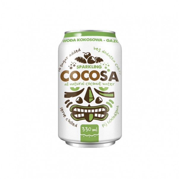 Kokosova voda Cocosa, gazirana, Diet Food, 330ml