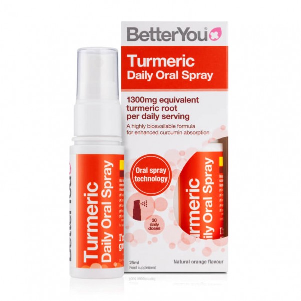 Kurkuma v spreju, BetterYou, 25ml