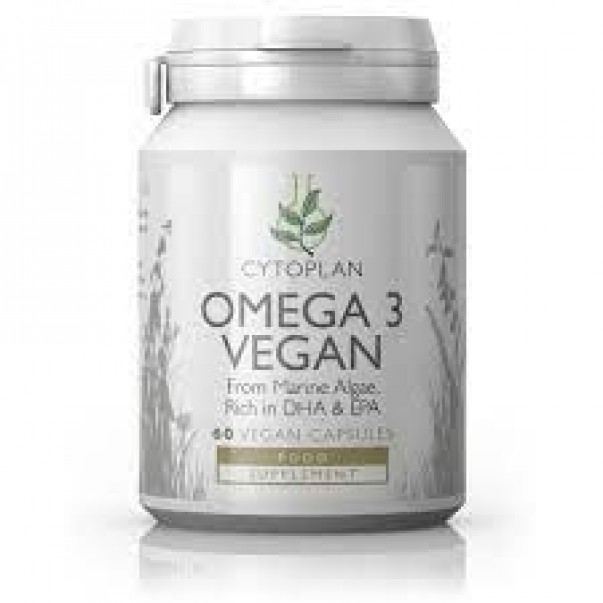 Omega 3, veganski, Cytoplan, 60 kapsul
