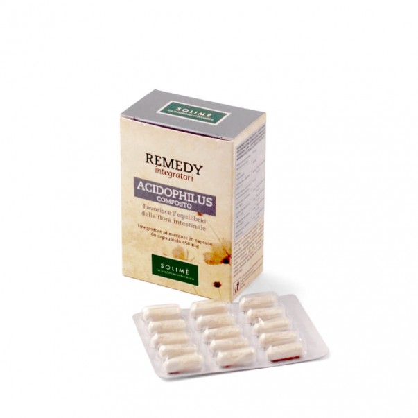 Probiotiki Acidophilus composto, Solime, 60 kapsul