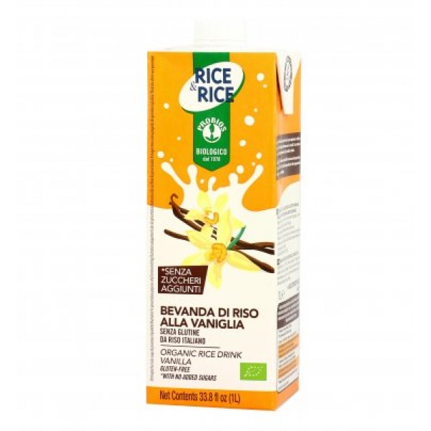 Rižev napitek z vanilijo, ekološki, Probios, 1l