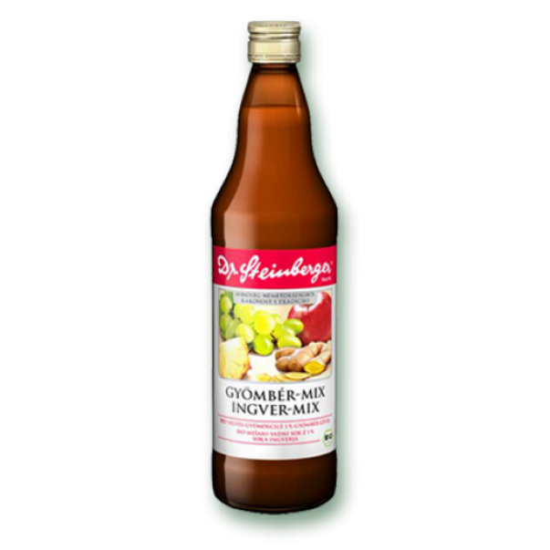 Sok ingver mix, ekološki, Dr.Steinberger, 750ml