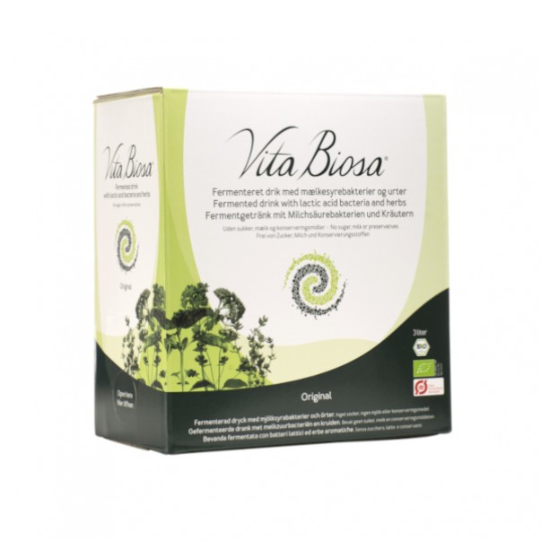 Vita Biosa – zeliščni napitek z mikrobiotičnimi kulturami, Institut.O, 3000ml