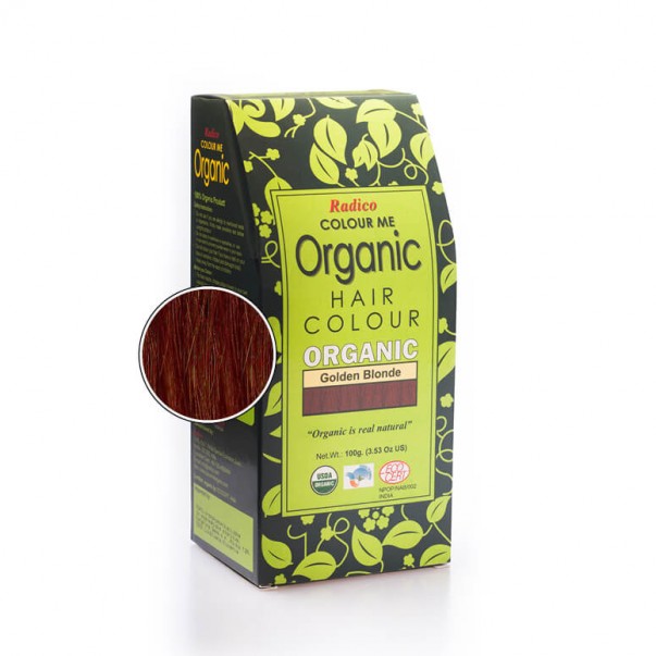 Zlato blond, naravna barva za lase, ekološka, Radico, 100g