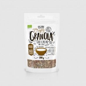 GRANOLA S KAKAVOM IN SEMENI, BIO, 200G, DIET FOOD