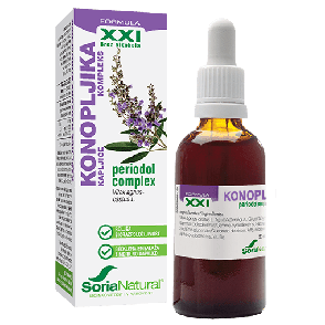 KOMPLEKS KONOPLJIKA TINKTURA brez alkohola XXI, 50ML, SORIA NATURAL