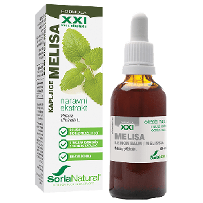 MELISA TINKTURA brez alkohola XXI, 50ML, SORIA NATURAL
