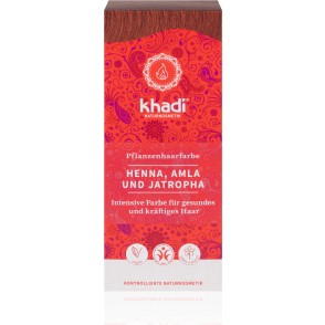 BARVA ZA LASE KANA AMLA JATROFA, 100G, KHADI