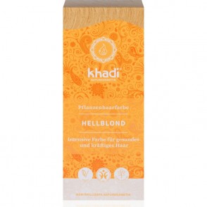 BARVA ZA LASE SVETLO BLOND, 100G, KHADI