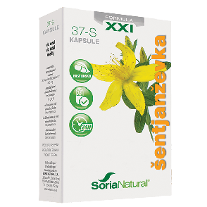 ŠENTJANŽEVKA KAPSULE S PODALŠANIM SPROŠČANJEM XXI, 30 KAPSUL, SORIA NATURAL